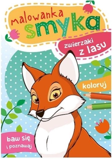 Malowanka smyka: Leśne zwierzątka