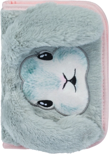 Piórnik szkolny Bunny – pluszowy, jednopoziomowy piórnik BAAGL