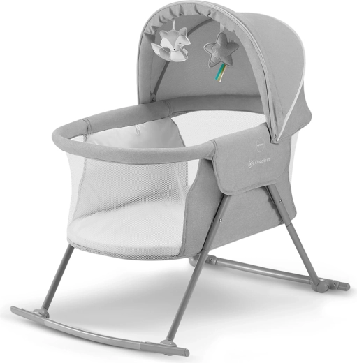 Łóżeczko dziecięce 3w1 Lovi Gray KINDERKRAFT