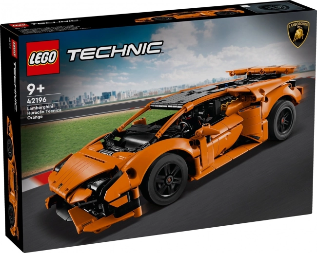 Technic pomarańczowy LAMBORGHINI Huracán Tecnica zestaw konstrukcyjny