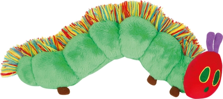 Ikoniczny wygląd z książki Bardzo głodna gąsienica