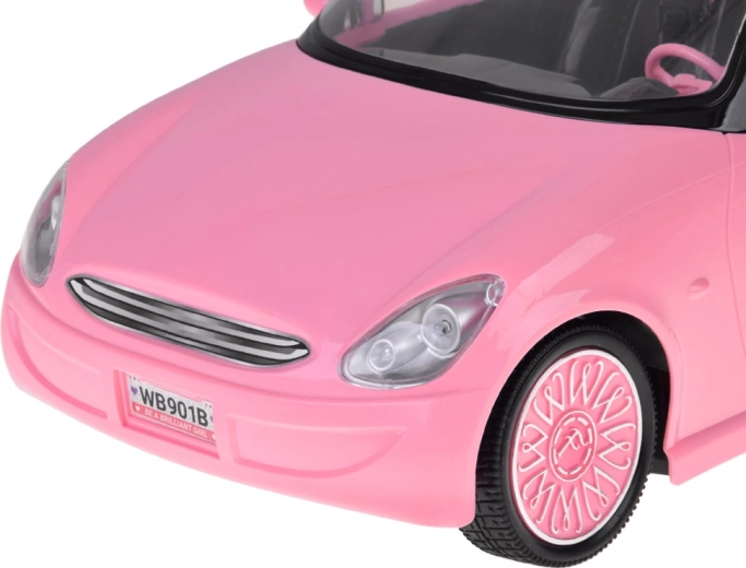 Świecące przednie światła dla bardziej realistycznej jazdy