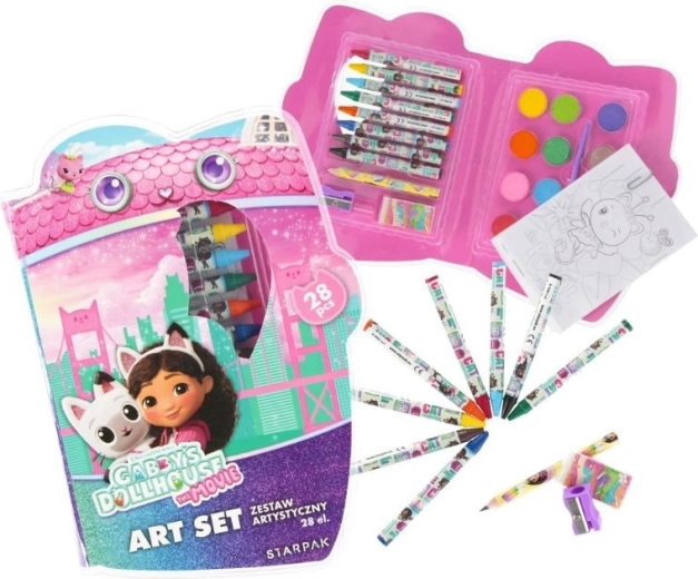 Zestaw plastyczny Gabby's Dollhouse w etui 28 szt.
