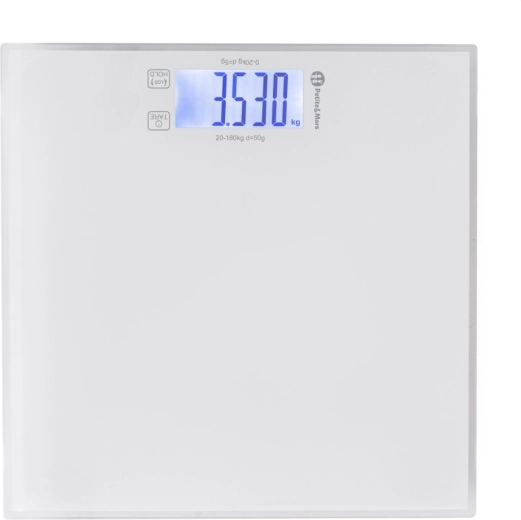 Elegancka szklana platforma dla dorosłych do 180 kg