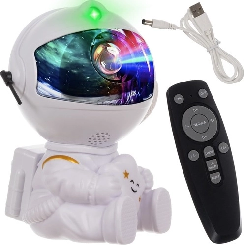 projektor gwiazd astronauta z pilotem