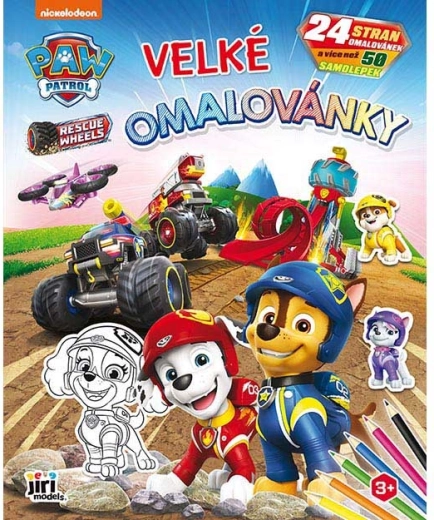 Wielka kolorowanka Psi Patrol
