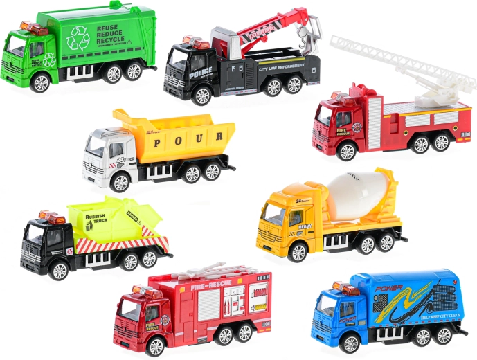 Różnorodny zestaw usług miejskich