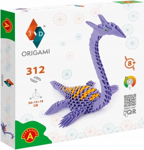 Alexander, Origami 3D - Plezjozaur