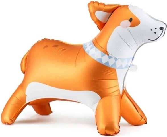 Stojący balon foliowy Corgi 88 × 70 cm