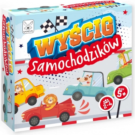 Wyścig samochodzików – gra planszowa