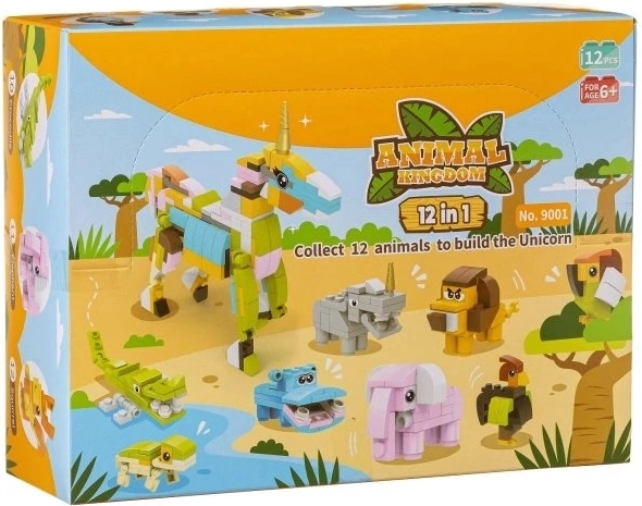Klocki Animal Kingdom 12 w 1