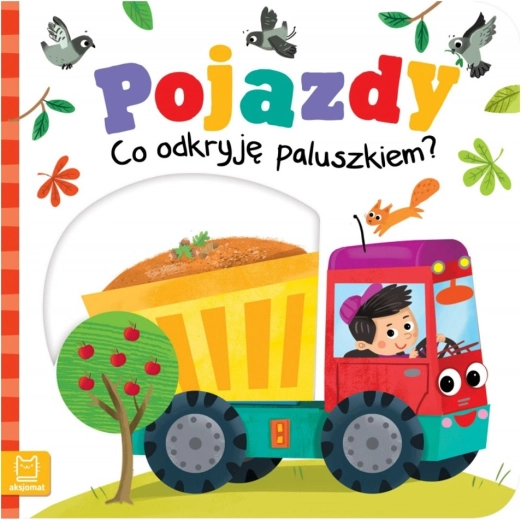 Książka Co odkryję paluszkiem? Pojazdy