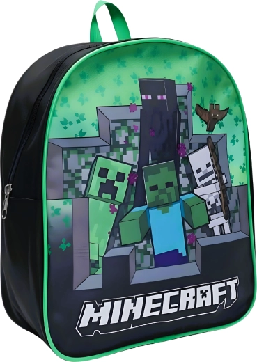Plecak dziecięcy Minecraft z motywem Creeper, Zombie, Enderman i Skeleton
