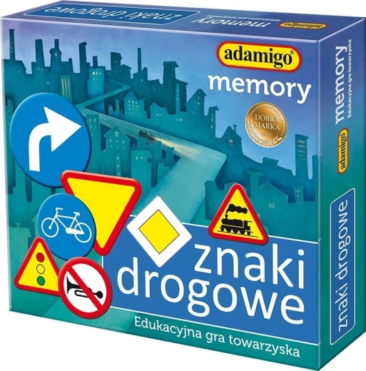 Gra pamięciowa Znaki drogowe