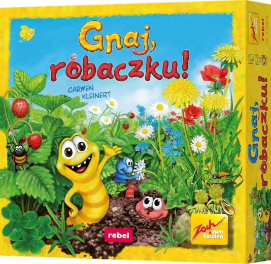 Gnaj, robaczku! – wyścigowa rodzinna gra planszowa