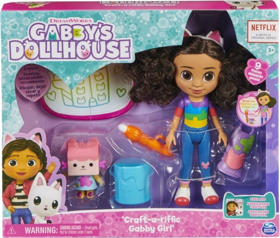 Gabinkowy magiczny domek Deluxe Lalka z akcesoriami do tworzenia