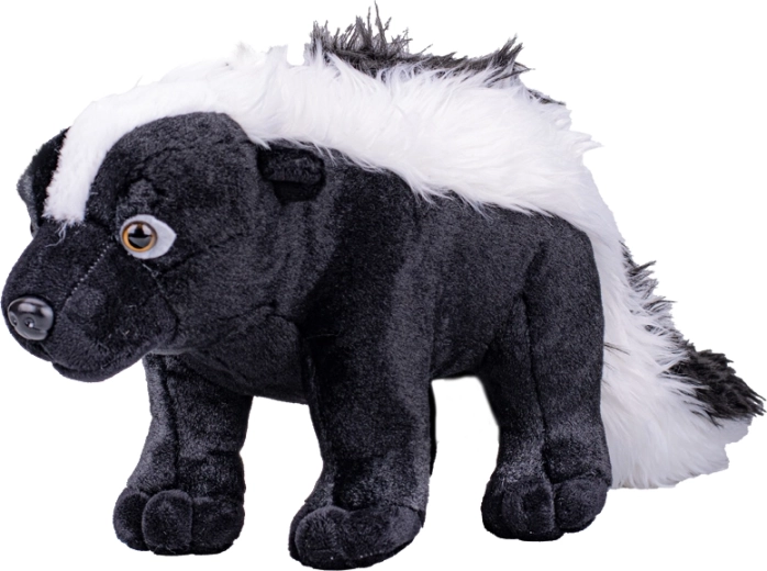 Pluszowa skunks pręgowana 50 cm