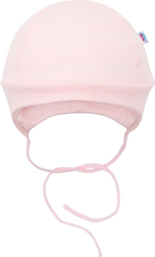 Praktyczna czapeczka wiązana