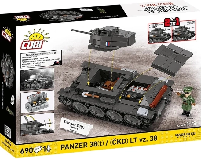Model 2 w 1: LT vz. 38 i Panzer 38(t)