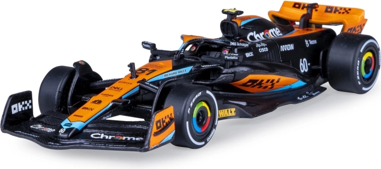Model samochodu McLaren MCL60 2023 Diecast 1:43 czarny
