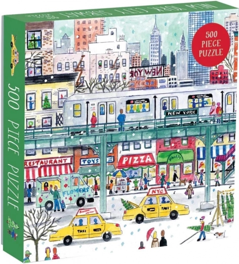 Puzzle New York City Subway 500 elementów – GALISON