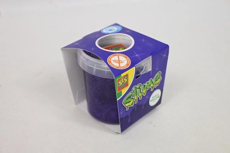 SES Creative Slime fioletowy z brokatem 140 g