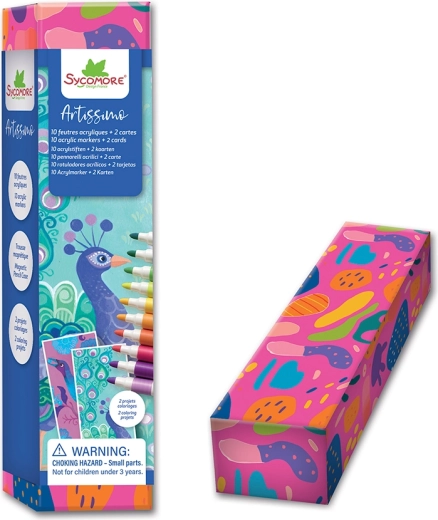 Pisaki akrylowe Artissimo – zestaw 10 szt.