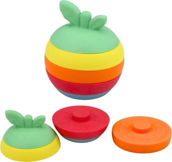 Składane „jabłuszko” z miękkiego silikonu