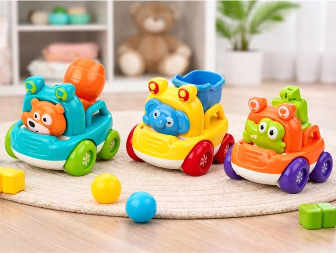 Nauka przez zabawę: maszyny i zwierzątka