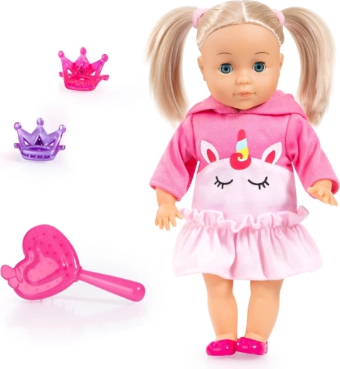 Lalka Emma z dźwiękami i akcesoriami 33 cm