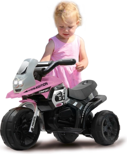 Elektryczny trójkołowiec Jamara E-Trike Racer, różowy, 6 V