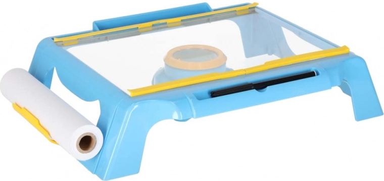 Wygodny stolik do rysowania z podajnikiem papieru