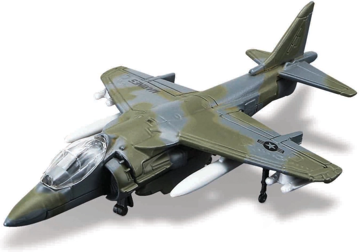 Maisto Fresh Metal Tailwinds AV-8B Harrier II, ciemnoszary samolot
