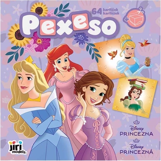 Pexeso w zeszycie Księżniczki