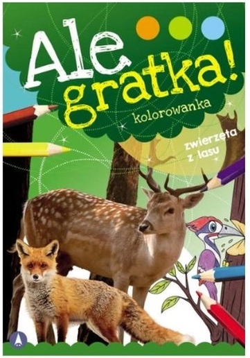 Ale gratka! kolorowanki Zwierzęta z lasu