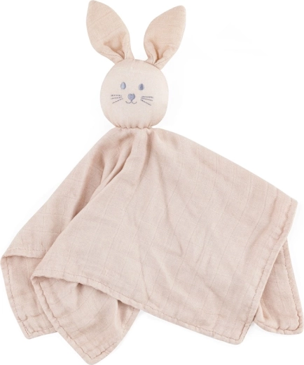 Petite&Mars bambusowy muślinowy przytulaczek króliczek Hugo desert sand
