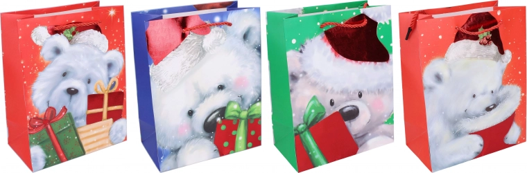 Torebka prezentowa S Święta 18 × 23 × 10 cm