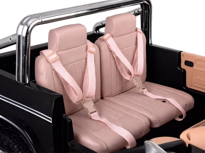 Dwa siedzenia i bezpieczeństwo wspólnej jazdy