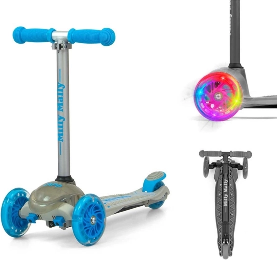 Świecące przednie koła dla większej zabawy