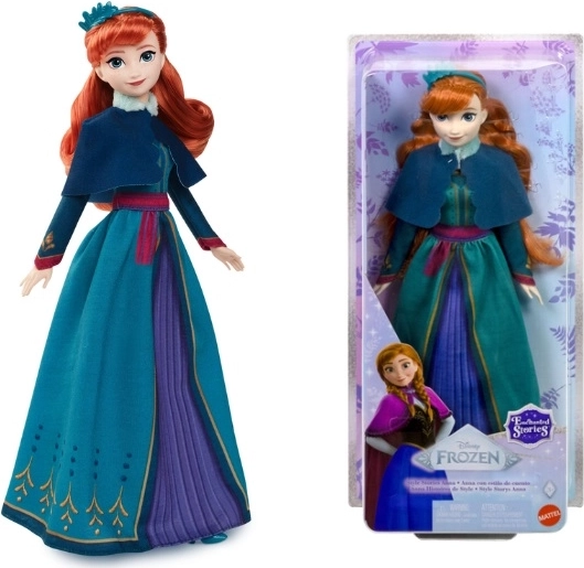 Disney Frozen lalka Anna w odświętnej sukni