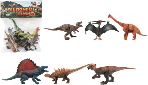 Dinozaury zestaw plastikowy 6 szt.