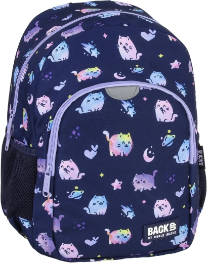 Plecak dziecięcy BackUP violet kittens 12 l