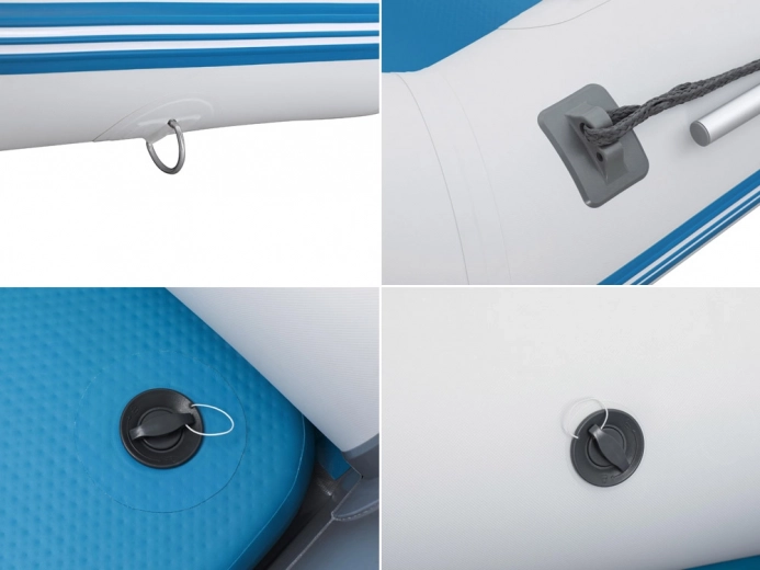 Wytrzymała 3‑warstwowa konstrukcja z PVC wzmocnionego terylenem