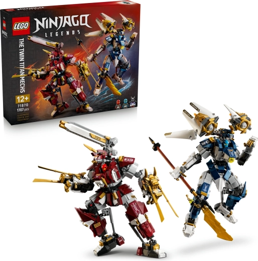 LEGO NINJAGO Bliźniacze tytanowe mechy