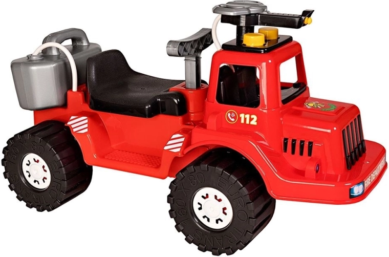 Stabilne szerokie koła i wygodne sterowanie