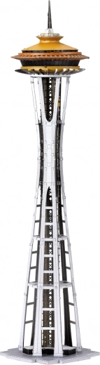 Metal Earth 3D puzzle Premium Series: Space Needle – metalowy model wieży