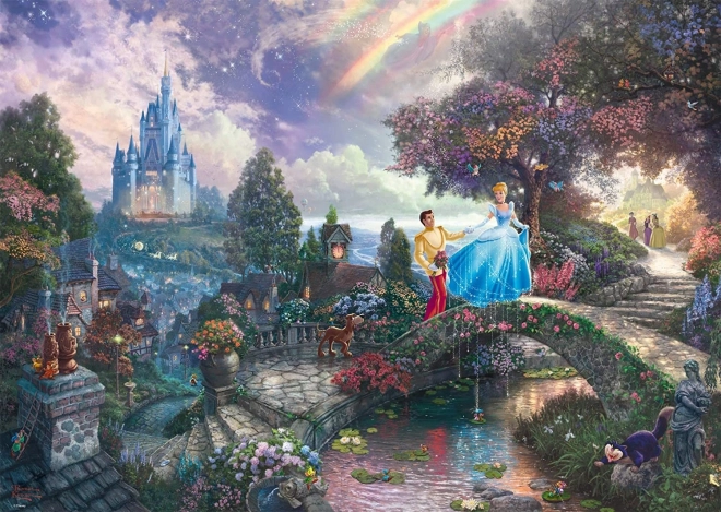 Puzzle Kopciuszek: Marzenie we śnie 1000 elementów