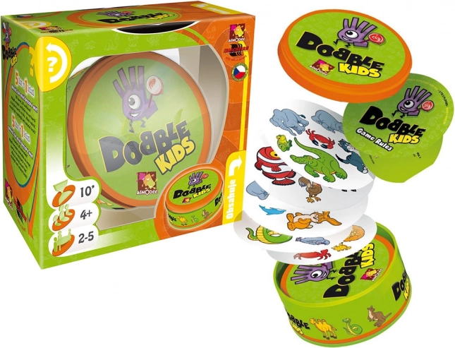 Dobble Kids – szybka gra spostrzegawcza ze zwierzątkami