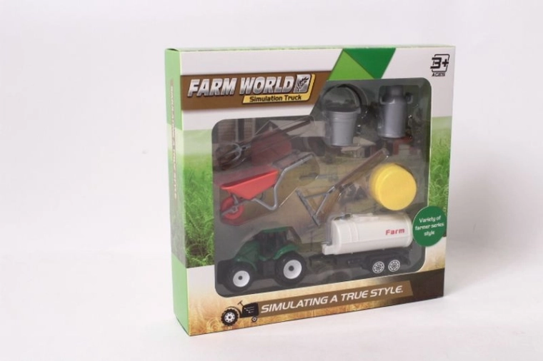 Zestaw z traktorem Farm World