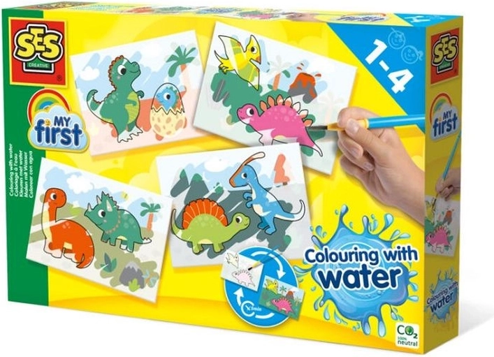 SES Creative My First malowanie wodą – dinozaury